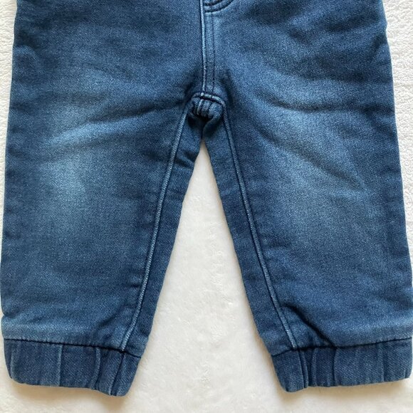 Joe Fresh Baby Pants Size 12-18M | Blue Denim GUC - Picture 5 of 13